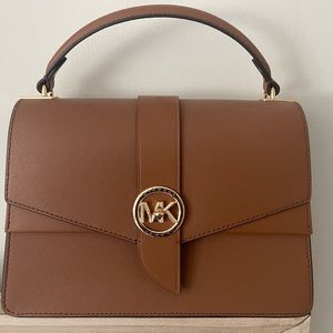 Michael Michael Kors Greenwich Medium Satchel Bag NEW WITHOUT TAGS OR DUSTER